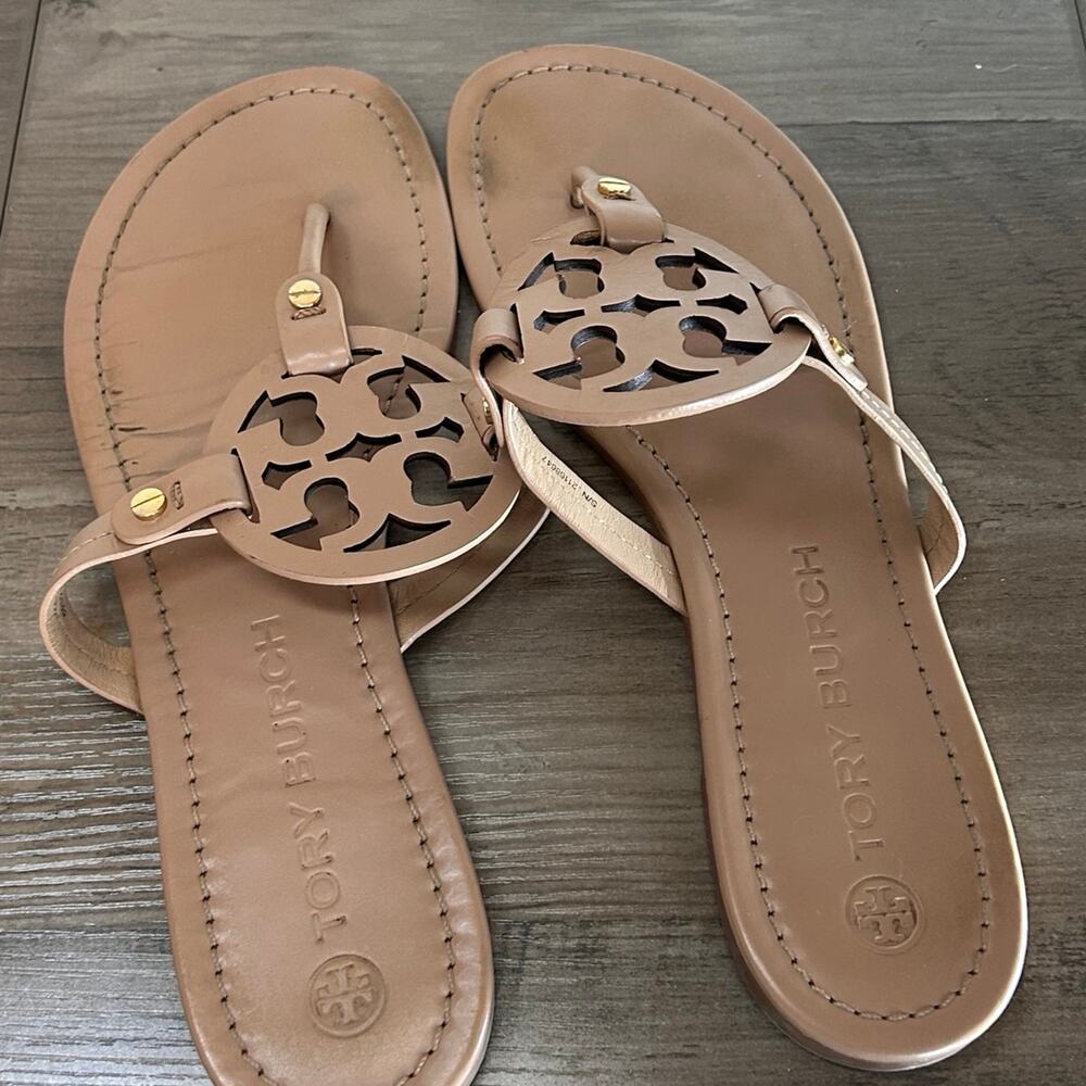 Tory Burch Miller Sandals SZ 11 - Picture 5 of 7